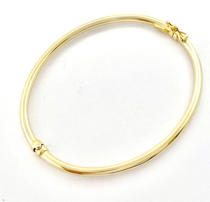 Preview of the first image of "NO RESERVE PRICE"Jonc - 9 kt. Yellow gold - Bracelet.