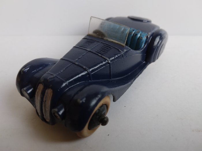 Preview of the first image of Dinky Toys - 1:48 - No.38A Frazer-Nash BMW - rare blue-violet, pre-war 1938.