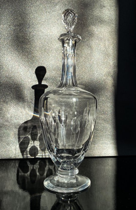 Preview of the first image of Val Saint Lambert - wine decanter (1) - Crystal.