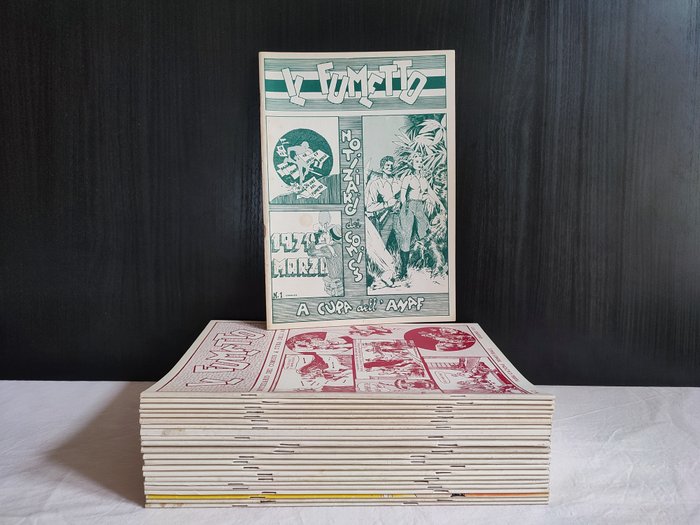Preview of the first image of Il Fumetto I° s. - Sequenza Completa nn. 1/22 + n. 25 - con Inserti - Stapled - First edition - (19.