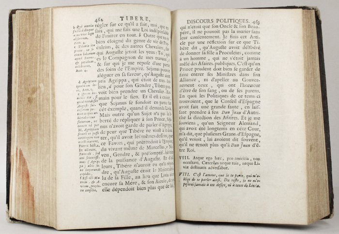 Image 2 of De La Houssaie - Tibere discours politiques sur Tacite - 1685