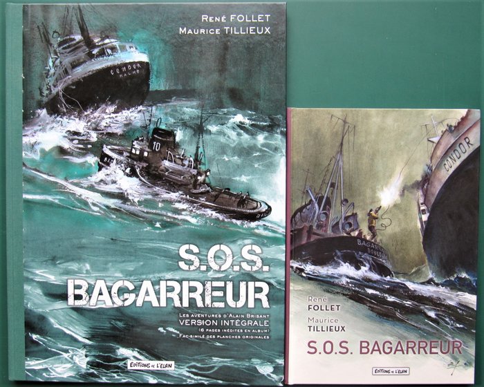 Preview of the first image of S.O.S. Bagarreur + ex-libris + dessin dédicacé - 2x C - EO/TL - (2013/2018).