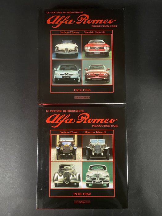 Image 2 of Books - Le vetture di produzione 1910/1996 - Giorgio Nada - Alfa Romeo - 1990-2000