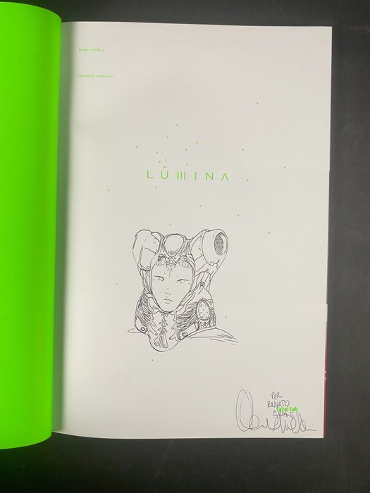 Image 3 of Linda Cavallini - 2x volumi Lumina - Disegno e firma - First edition - (2015)