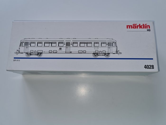 Image 2 of Märklin H0 - 4028 - Passenger carriage - Biking car BR 815 - DB