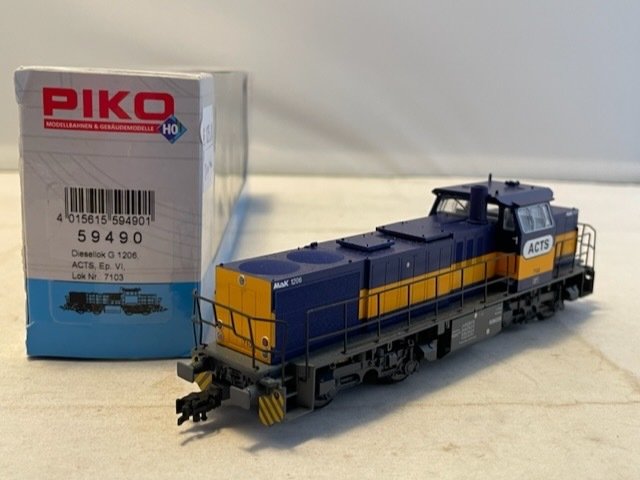 Image 2 of Piko H0 - 59490 - Diesel locomotive - Diesel locomotive MaK G 1206 - (8456) - ACTS