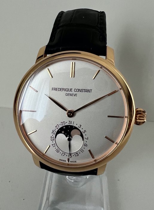 Preview of the first image of Frédérique Constant - Slimline Moonphase - Men - 2011-present.