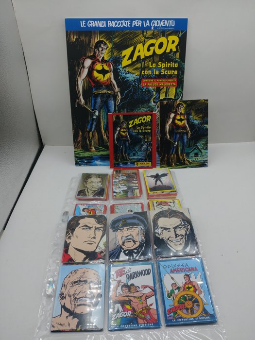 Preview of the first image of Zagor - Album figurine vuoto + set completo - Loose page - (2016).