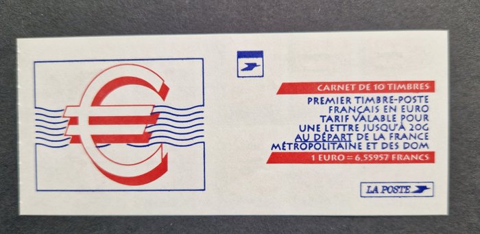 Image 3 of Andorra, Monaco + France 1990/2012 - Postage valid stamp booklets with nominal values and only a fe