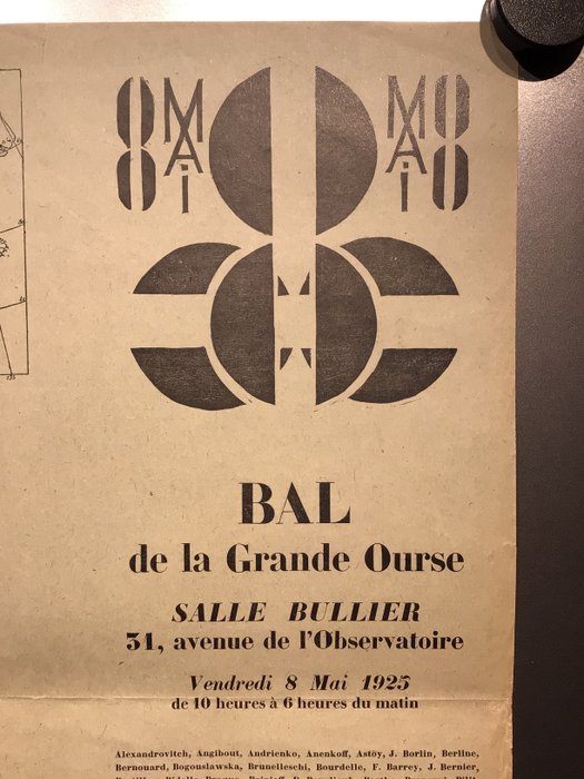 Image 3 of Bal de la grande ourse 1925 poster - Poster (1)