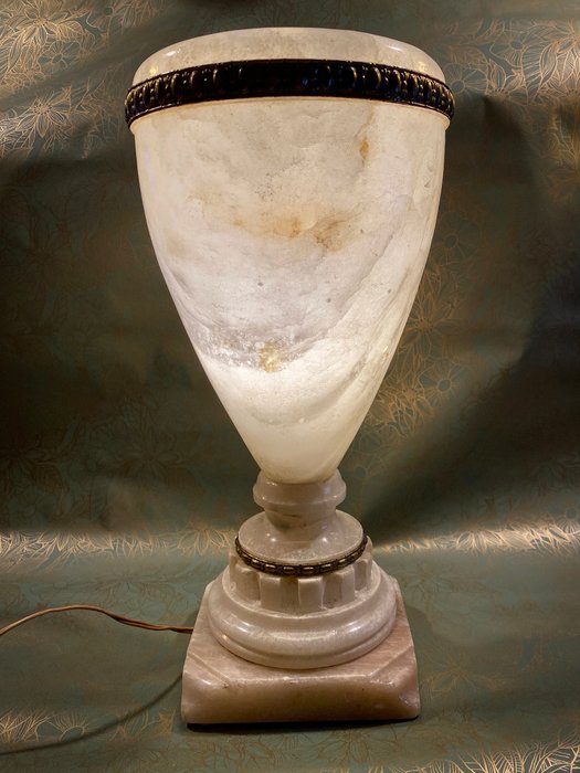 Preview of the first image of Alabaster table lamp 1930.