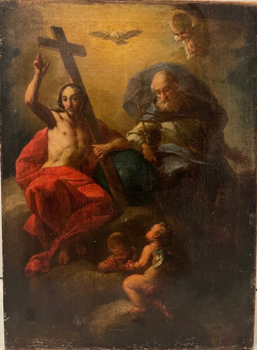 Image 2 of Italian school (XVII) - The Holy Trinity