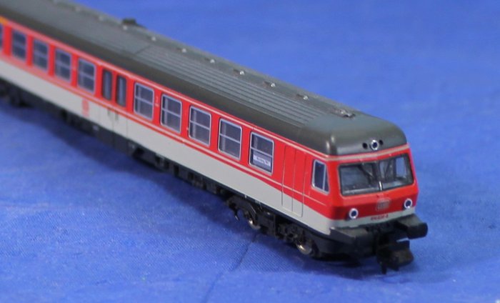 Image 3 of Fleischmann N - 7431 - Train unit - Two-part diesel train set BR 614 - DB