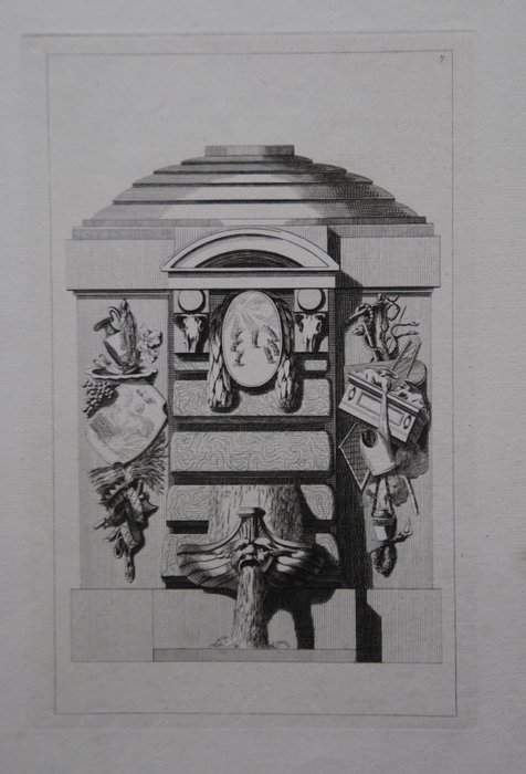 Preview of the first image of Anoniem (18e eeuw) - Allegorie op de tijd van Moses tot Salomon.