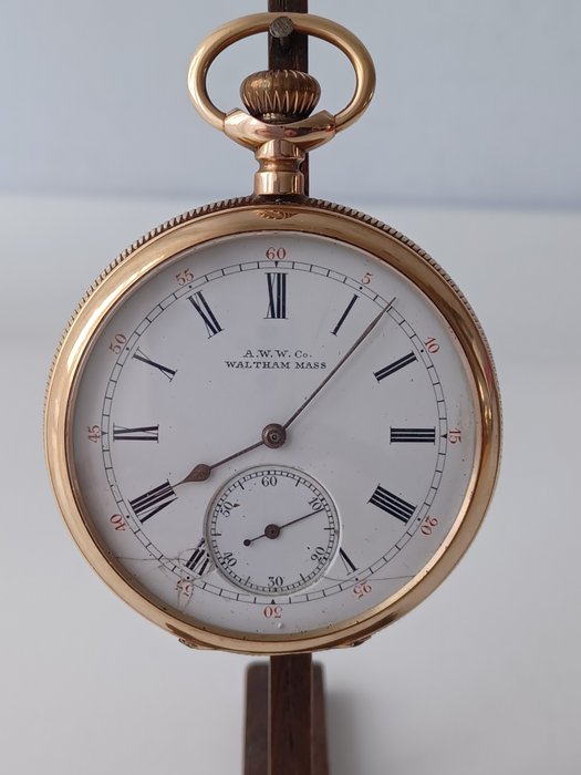 Preview of the first image of Waltham Mass (A.W.W. Co.) - 9502 - Unisex - 1850-1900.