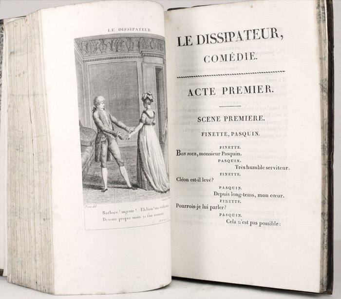 Preview of the first image of Petitot - Repertoire du Théâtre François - 1804.
