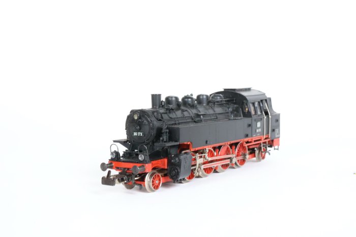 Preview of the first image of Märklin H0 - 3096 - Tender locomotive - BR 86, with Telex coupler - DB.