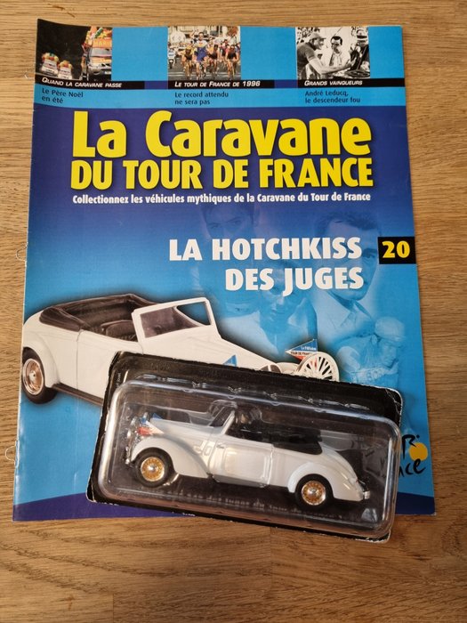 Preview of the first image of Atlas - Onbekend - Verschillende - 5 x La Caravane Du Tour de France incl. model car.