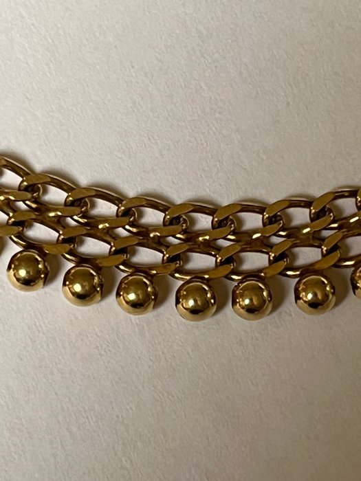 Image 2 of 8 kt. Yellow gold - Anklet