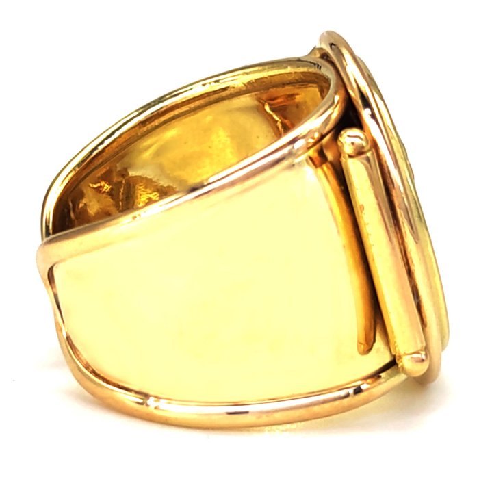 Image 2 of 18 kt. Yellow gold - Ring