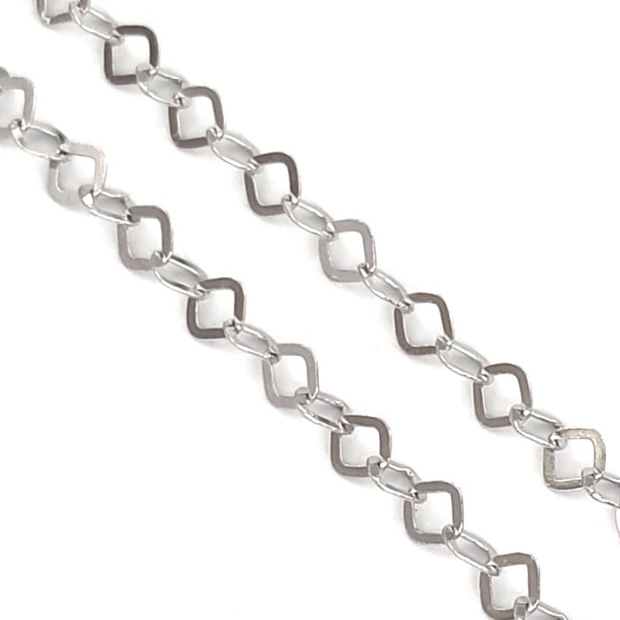 Preview of the first image of 18 kt. White gold - Necklace.