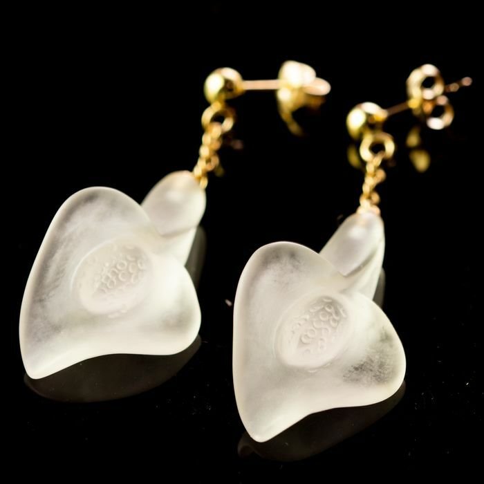 Image 2 of Intini Jewels - 18 kt. Gold, Yellow gold - Earrings - Quartz