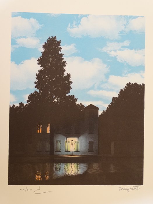 Preview of the first image of D'après René Magritte (1898-1967) - L'empire des lumières.