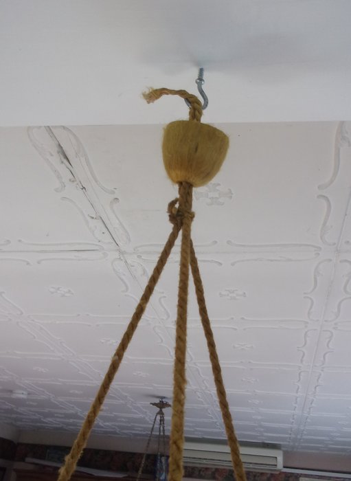 Image 3 of LORRAIN - ceiling lamp, signed chandelier