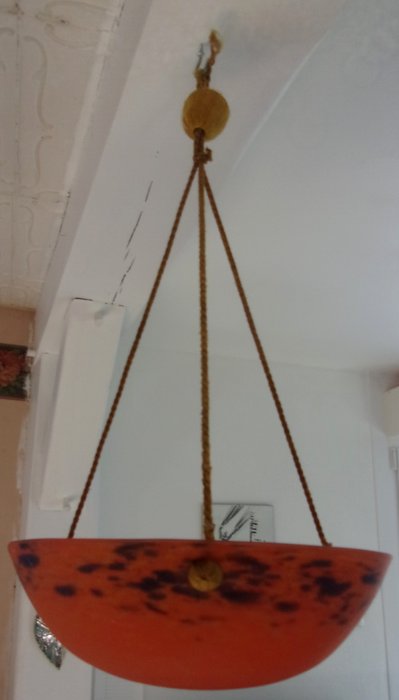 Preview of the first image of LORRAIN - ceiling lamp, signed chandelier.