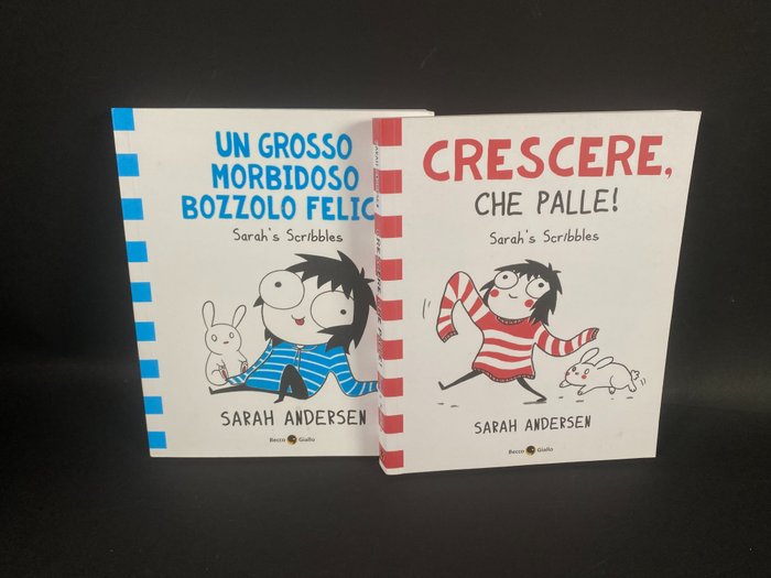 Preview of the first image of Sarah Andersen - 2x volumi - Disegno e firma - First edition - (2016).