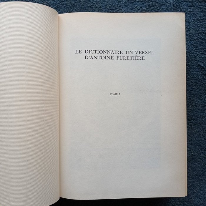 Image 3 of Antoine Furetière - Le dictionnaire universel d'Antoine Furetière - 1978