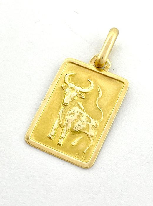 Image 2 of "NO RESERVE PRICE" Médaille - Zodiaque - Bélier - 18 kt. Yellow gold - Pendant