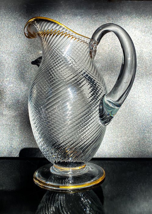 Preview of the first image of Type St.Louis/Daum - water jug (1) - Crystal.