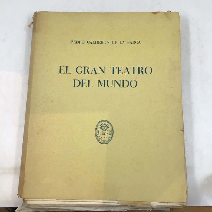 Image 2 of Pedro Calderon De La Arca / Ramon de Capmany (ill) - El Gran Teatro Del Mundo (Signed limited editi