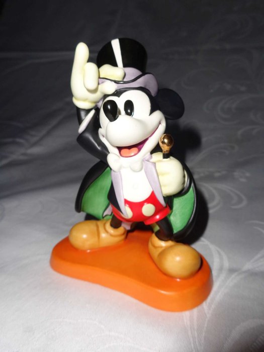 Image 2 of Walt Disney Classics Collection (WDCC) - Magician Mickey "Membership Sculpture" + Pin + Print - (19