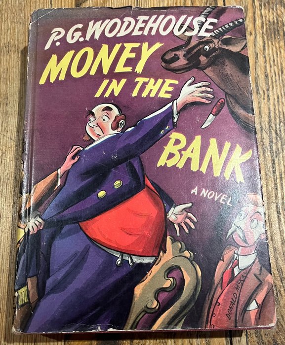 Preview of the first image of PG Wodehouse - Money in the bank - 1942.