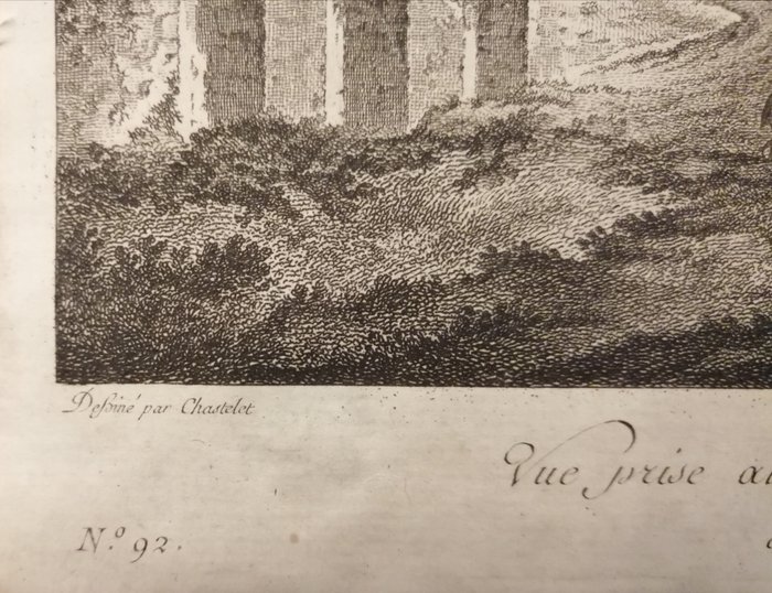 Image 3 of Italy, Campania, Napoli; J.C.R-de Saint-Non - Grotte de Pausillippe. Tombeau d'Agrippine. - 1781-18