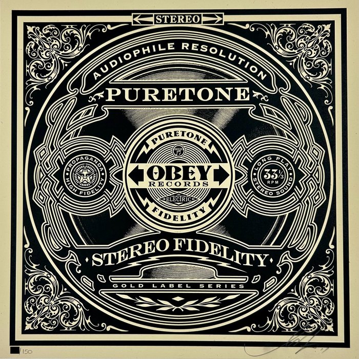 Preview of the first image of Shepard Fairey (OBEY) (1970) - Obey Puretone.