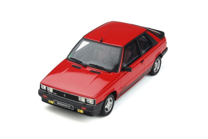 Image 2 of Otto Mobile - 1:18 - Renault 11 Turbo - 1985 - Rood
