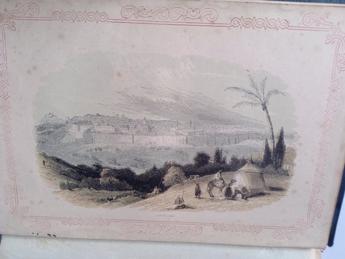 Image 3 of J. T. Bannister - Pictorial geography of the Holy Land - 1850