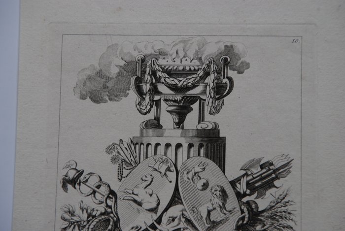 Image 3 of Anoniem (18e eeuw) - Allegorie op Azië