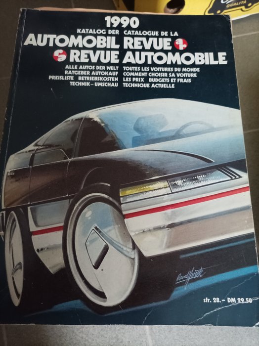 Image 2 of Documentation - Lot de 9 magazines La Revue Automobile / Automobile Revue - Chevrolet, Fiat, Renaul