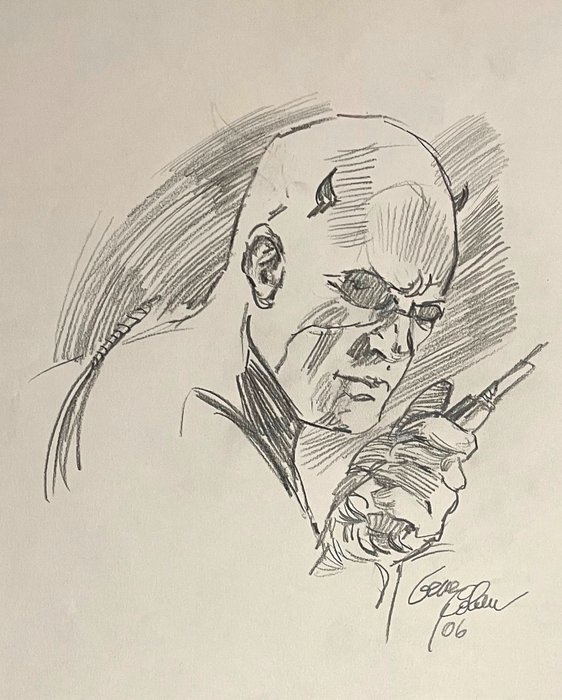 Preview of the first image of Daredevil - Gene Colan - Original Daredevil Drawing - Unique copy - (2006).