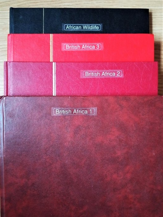Image 2 of Africa - English Territories in Africa in 4 Albums - Stanley Gibbons