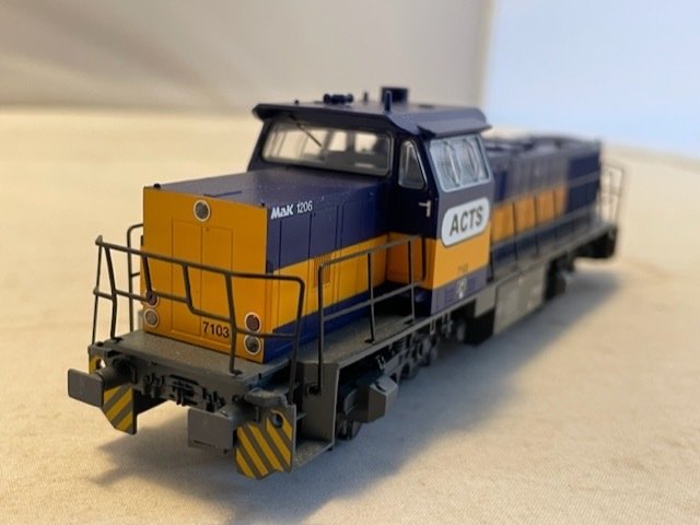 Preview of the first image of Piko H0 - 59490 - Diesel locomotive - Diesel locomotive MaK G 1206 - (8456) - ACTS.