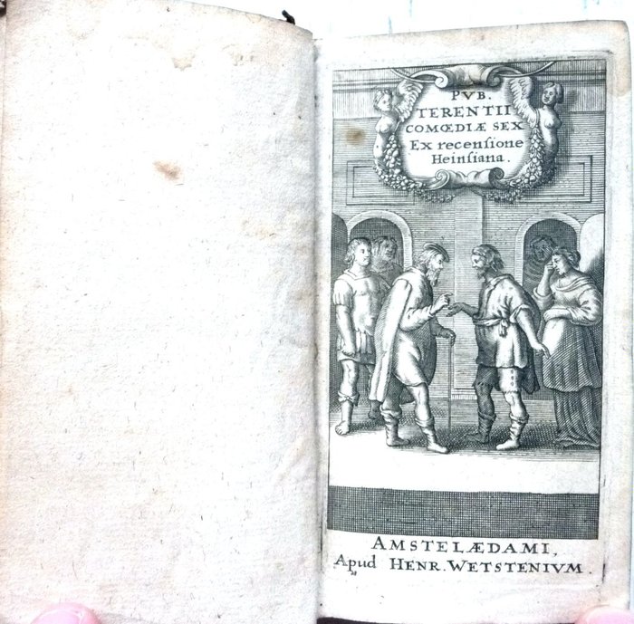 Preview of the first image of Térence - Pub. Terentii Comoediae sex, ex recensione Heinsiana - 1690/1705.