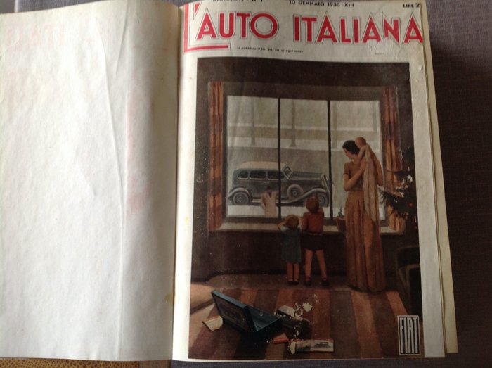 Image 3 of Books - L'Auto Italiana dal 10 Gennaio 1935 al 30 Maggio 1935 - L'Auto Italiana - 1930-1940