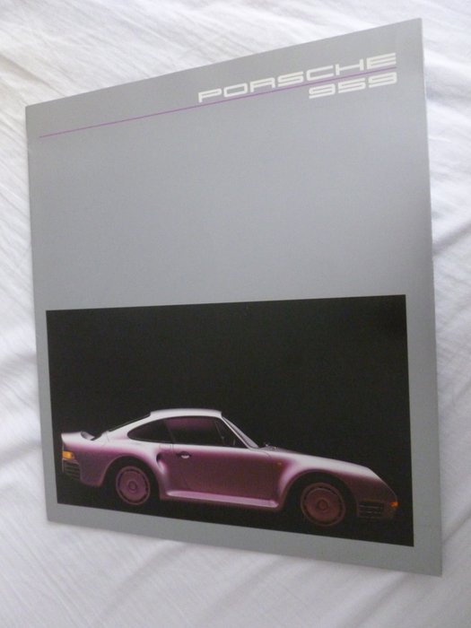 Preview of the first image of Brochures/catalogues - Original Porsche 959 sales brochure - Porsche.