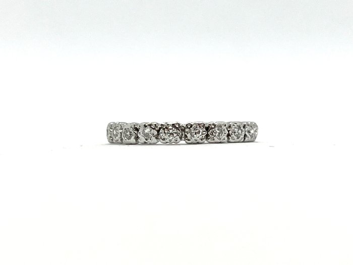 Image 3 of NO RESERVE - 18 kt. White gold - Ring - 0.40 ct Diamond