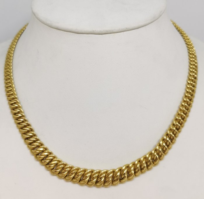 Preview of the first image of NO RESERVE - 18 kt. Gold - Necklace.